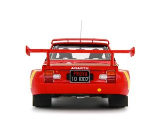 Fiat Abarth 031 Bertone Giro d`Italia 1975 Ver. Presentazione Laudoracing 1:18 Resinemodell (Türen, Motorhaube... nicht zu öffnen!)